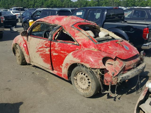 3VWBK21C83M409210 - 2003 VOLKSWAGEN NEW BEETLE წითელი ფოტო 3