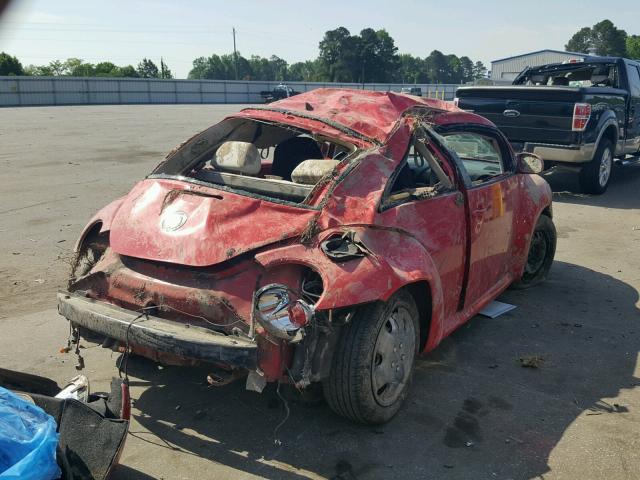 3VWBK21C83M409210 - 2003 VOLKSWAGEN NEW BEETLE წითელი ფოტო 4