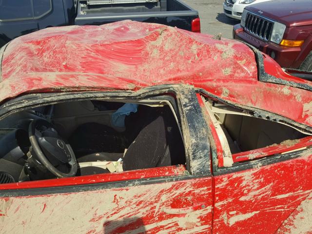 3VWBK21C83M409210 - 2003 VOLKSWAGEN NEW BEETLE წითელი ფოტო 9