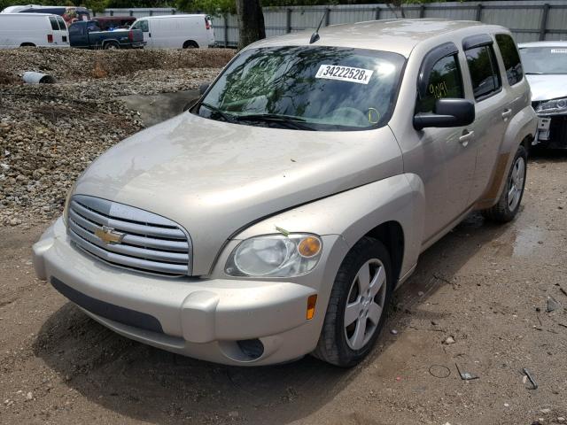 3GNCA13B99S516464 - 2009 CHEVROLET HHR LS ბეჟი ფოტო 2