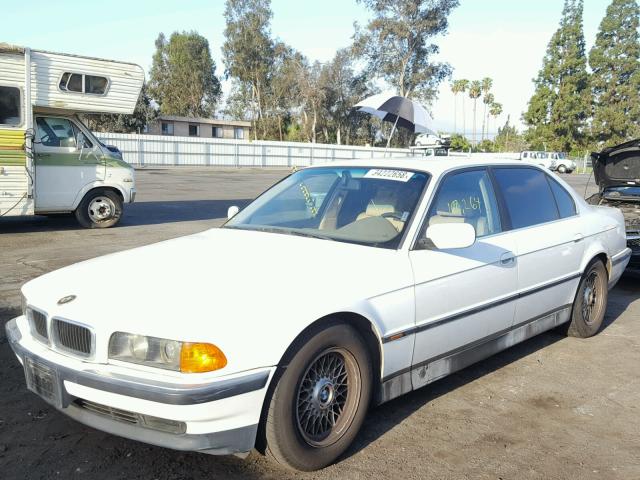 WBAGJ6323SDH29925 - 1995 BMW 740 IL أبيض صورة 2
