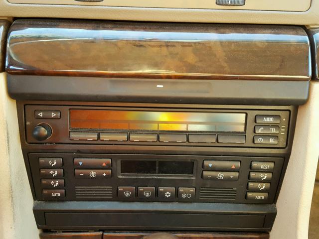 WBAGJ6323SDH29925 - 1995 BMW 740 IL أبيض صورة 9
