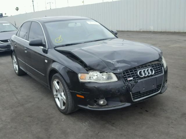 WAUAF78E88A102094 - 2008 AUDI A4 2.0T BLACK photo 9