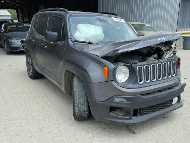 ZACCJAAT9GPD70568 - 2016 JEEP RENEGADE S Գրաֆիտ լուսանկար 1