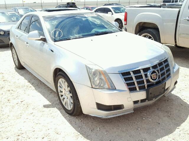 1G6DE5E54D0105704 - 2013 CADILLAC CTS LUXURY SILVER photo 1