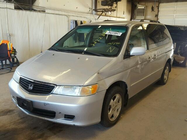 2HKRL18651H590746 - 2001 HONDA ODYSSEY GRAY photo 2