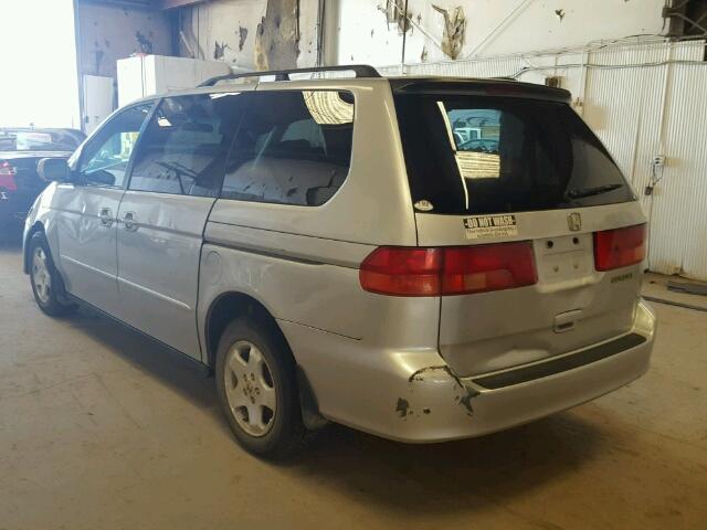 2HKRL18651H590746 - 2001 HONDA ODYSSEY GRAY photo 3