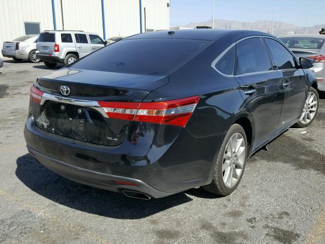 4T1BK1EB3EU129476 - 2014 TOYOTA AVALON BAS 黑色 照片 4