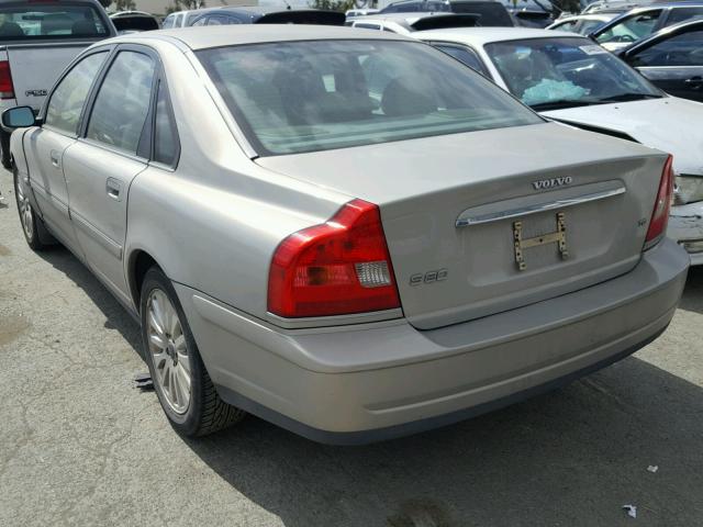 YV1TS91Z641351398 - 2004 VOLVO S80 T6 SILVER photo 3