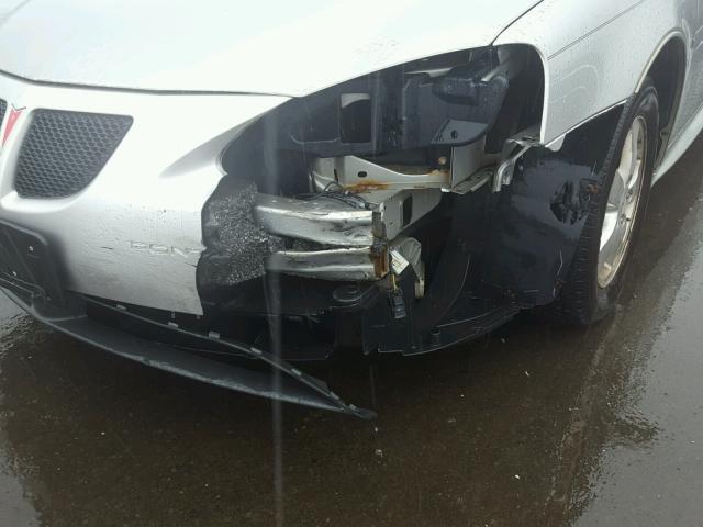 2G2WP552481123463 - 2008 PONTIAC GRAND PRIX SILVER photo 9
