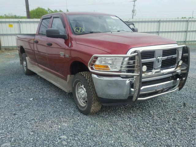 3C6TD5HT7CG200247 - 2012 DODGE RAM 2500 S RED photo 1