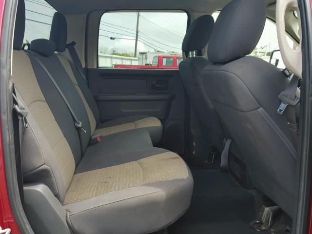 3C6TD5HT7CG200247 - 2012 DODGE RAM 2500 S RED photo 6