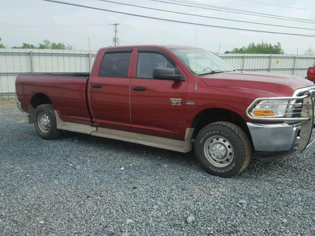 3C6TD5HT7CG200247 - 2012 DODGE RAM 2500 S RED photo 9