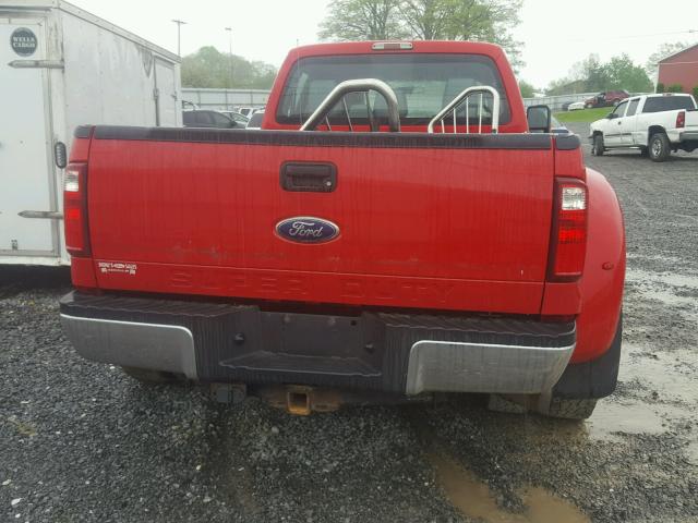 1FT8W3DT0CEB37969 - 2012 FORD F350 SUPER RED photo 9