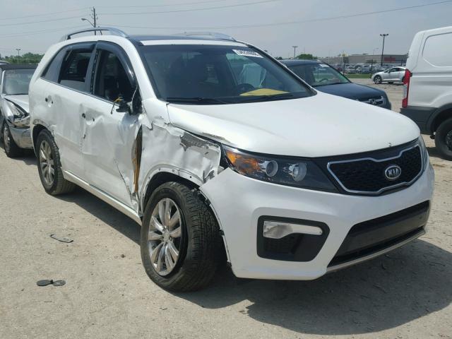 5XYKWDA25CG269205 - 2012 KIA SORENTO SX WHITE photo 1