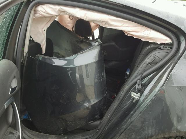 2G4GR5EK0C9152913 - 2012 BUICK REGAL CHARCOAL photo 6