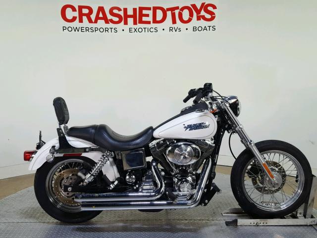 1HD1GNW1X4K304393 - 2004 HARLEY-DAVIDSON FXDLI WHITE photo 1