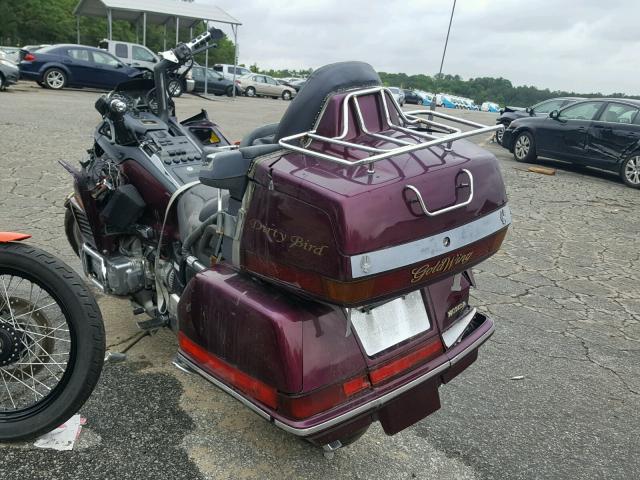 1HFSC2202LA201671 - 1990 HONDA GL1500 BURGUNDY photo 3