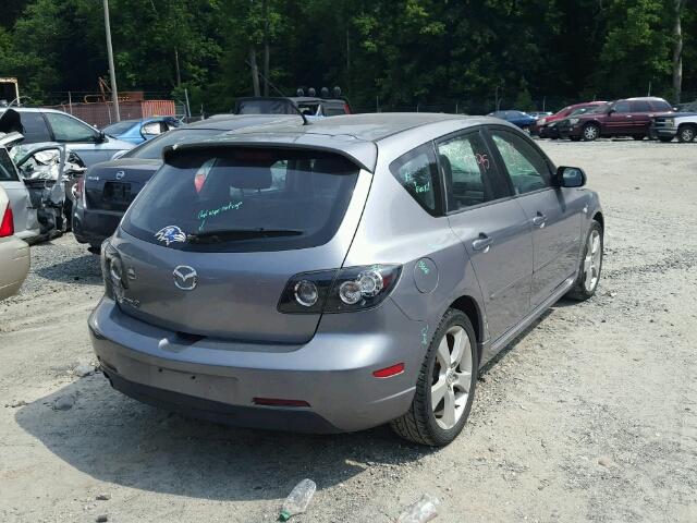 JM1BK343761491212 - 2006 MAZDA 3 HATCHBAC SILVER photo 4