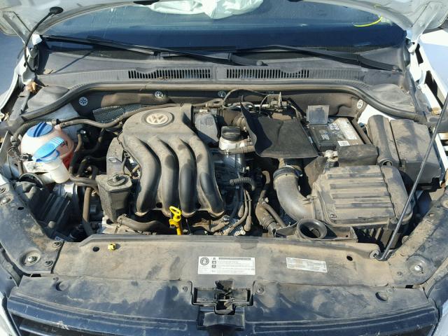 3VW2K7AJ1EM308749 - 2014 VOLKSWAGEN JETTA BASE 白色 照片 7