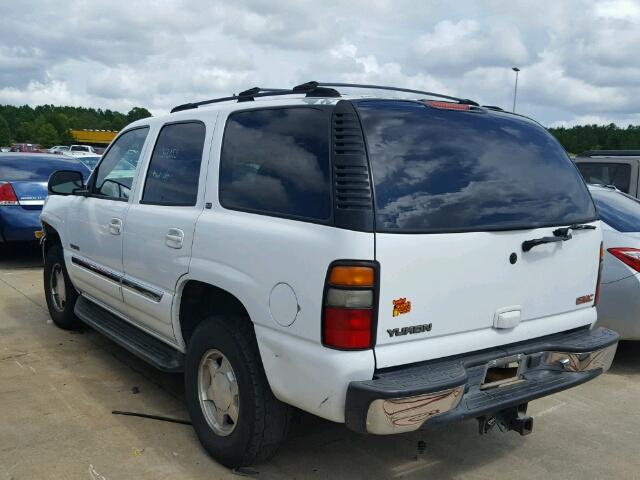 1GKEC13Z04J135495 - 2004 GMC YUKON WHITE photo 3