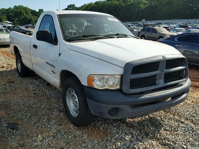 1D7HA16N75J648600 - 2005 DODGE RAM 1500 WHITE photo 1