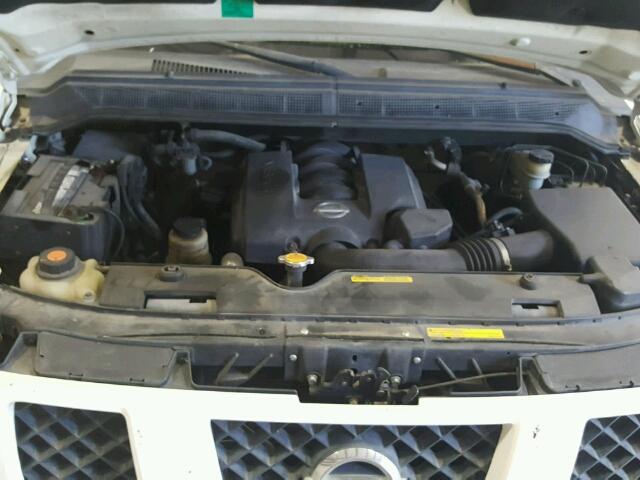 1N6AA07A14N589386 - 2004 NISSAN TITAN XE WHITE photo 7