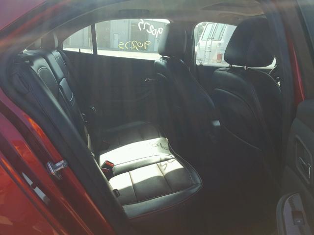 1G11H5SA3DF245578 - 2013 CHEVROLET MALIBU LTZ RED photo 6