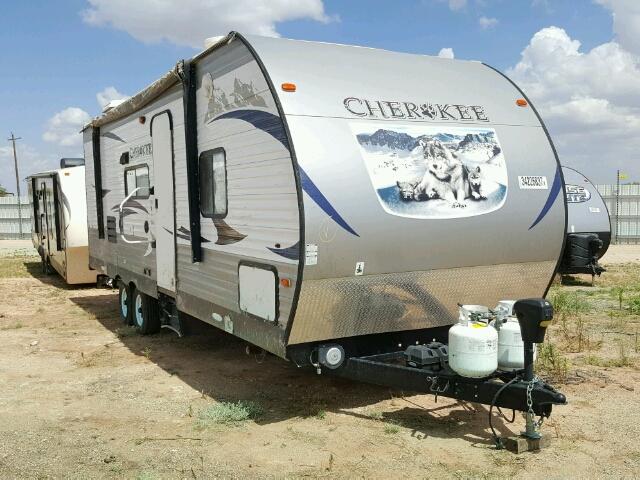 4X4TCKA26DX114933 - 2013 WILDWOOD CHEROKEE WHITE photo 1