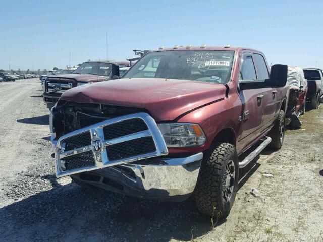 3C6UD5CL7CG158383 - 2012 DODGE RAM 2500 S RED photo 2