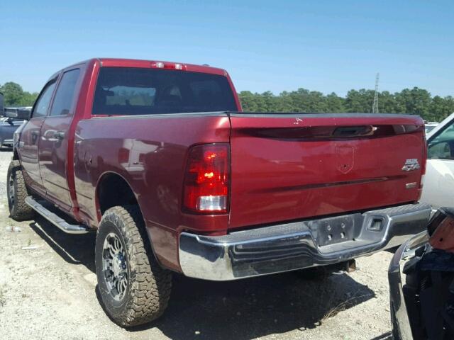 3C6UD5CL7CG158383 - 2012 DODGE RAM 2500 S RED photo 3