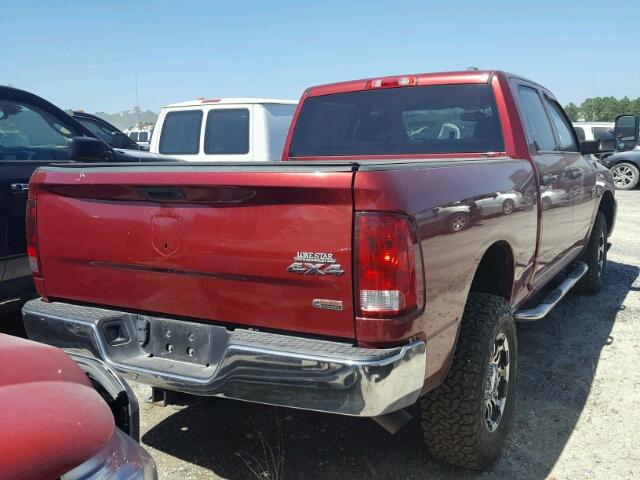 3C6UD5CL7CG158383 - 2012 DODGE RAM 2500 S RED photo 4