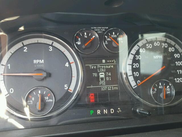 3C6UD5CL7CG158383 - 2012 DODGE RAM 2500 S RED photo 8