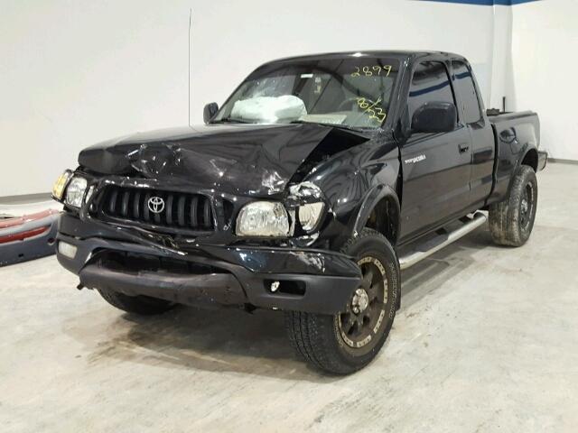 5TESN92N33Z182899 - 2003 TOYOTA TACOMA XTR BLACK photo 2