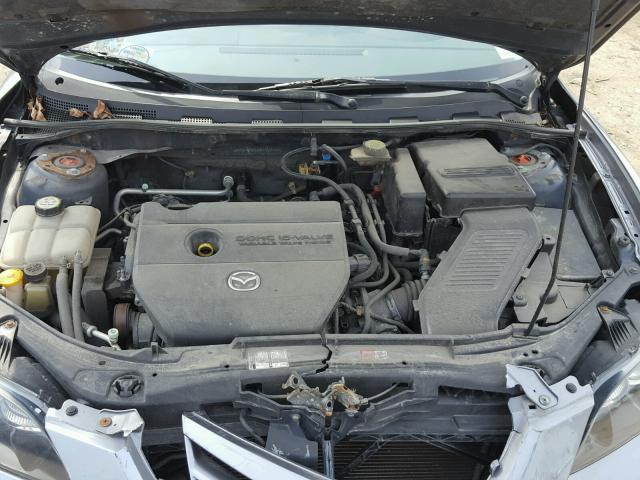 JM1BK323361477049 - 2006 MAZDA 3 S GRAY photo 7