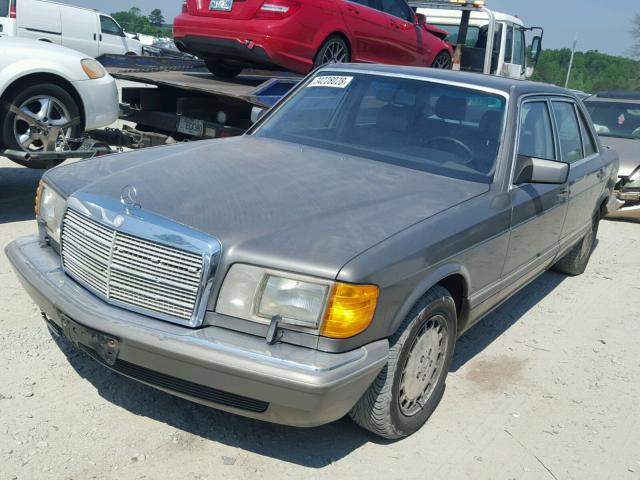 WDBCA39E2MA598598 - 1991 MERCEDES-BENZ 560 SEL TAN photo 2