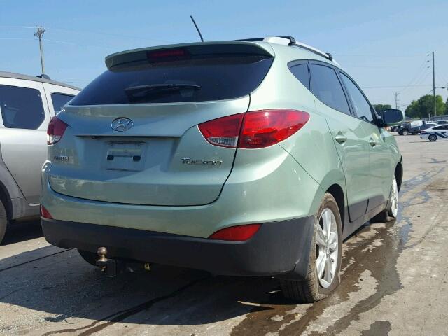 KM8JU3AC6BU254418 - 2011 HYUNDAI TUCSON GLS GREEN photo 4