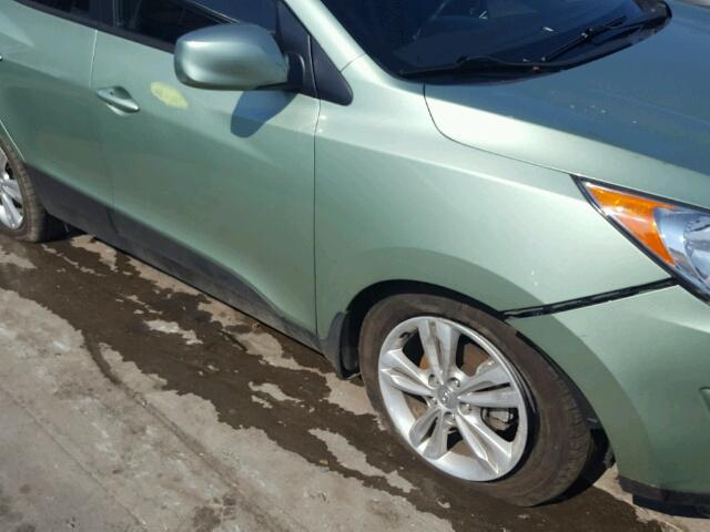 KM8JU3AC6BU254418 - 2011 HYUNDAI TUCSON GLS GREEN photo 9