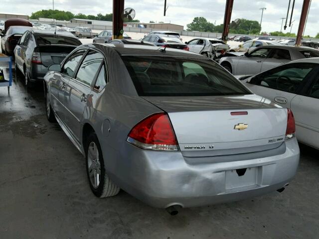 2G1WB5E34E1189938 - 2014 CHEVROLET IMPALA LIM SILVER photo 3