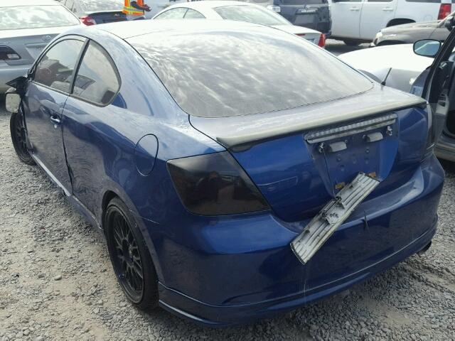 JTKDE167880268960 - 2008 TOYOTA SCION TC 蓝色 照片 3