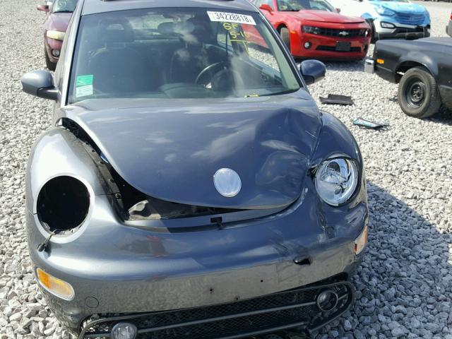 3VWCK31C84M415438 - 2004 VOLKSWAGEN NEW BEETLE GRAY photo 7