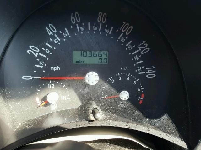 3VWCK31C84M415438 - 2004 VOLKSWAGEN NEW BEETLE ნაცრისფერი ფოტო 8