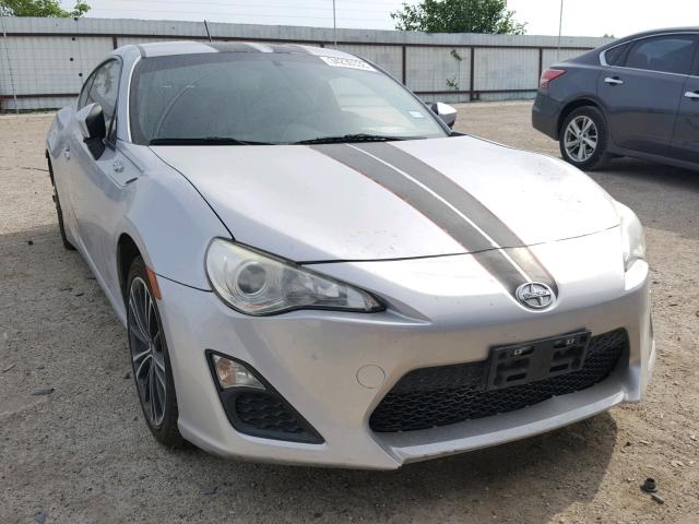 JF1ZNAA10D1707739 - 2013 TOYOTA SCION FR-S SILVER photo 1
