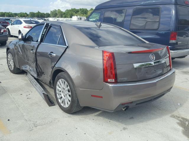 1G6DF5E50C0143751 - 2012 CADILLAC CTS LUXURY BROWN photo 3