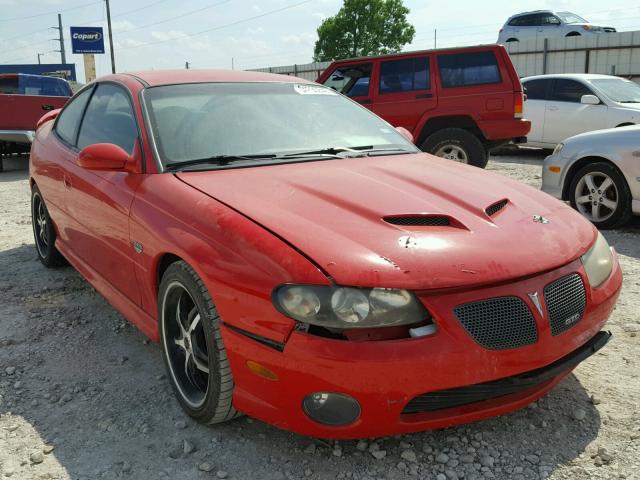 6G2VX12G04L189245 - 2004 PONTIAC GTO RED photo 1