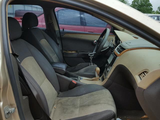 1G1ZH57B384217673 - 2008 CHEVROLET MALIBU 1LT 金色 照片 5