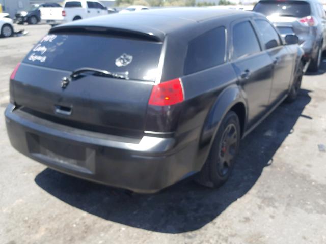 2D4FV47V17H622278 - 2007 DODGE MAGNUM SXT BLACK photo 4