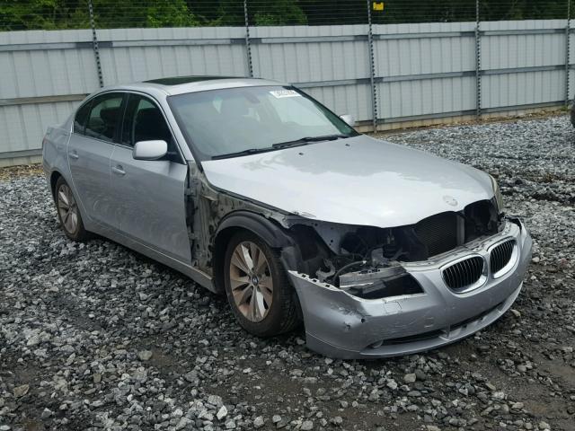 WBANB33595B116508 - 2005 BMW 545 I SILVER photo 1