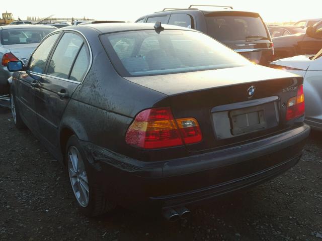 WBAEW53444PN33074 - 2004 BMW 330 XI BLUE photo 3