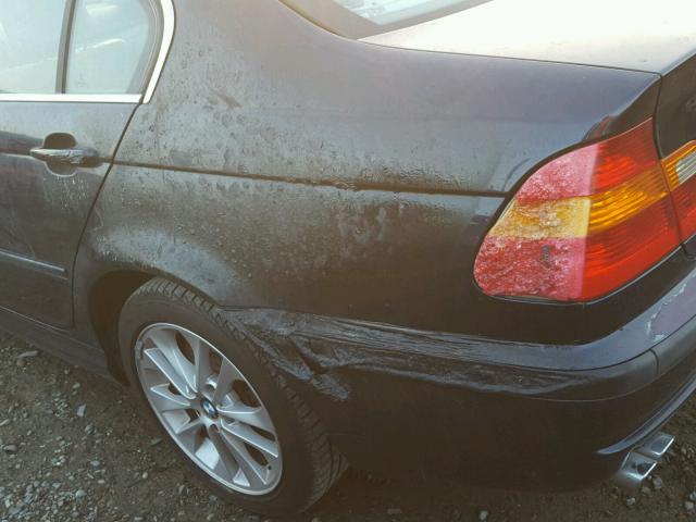 WBAEW53444PN33074 - 2004 BMW 330 XI BLUE photo 9